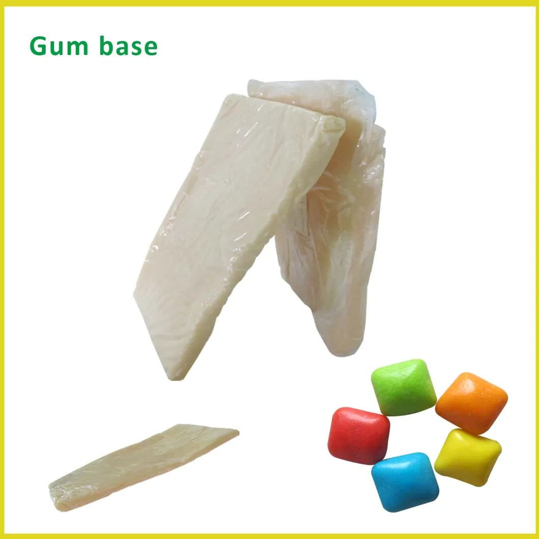 Food Additives Gum Base for Chewing Gum and Bubble Gum Raw Materials